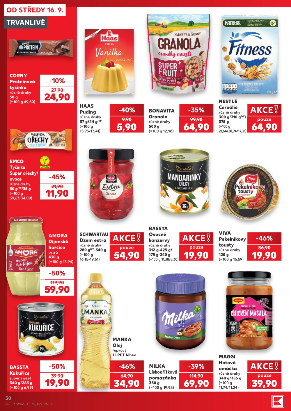 Leták Kaufland leták Praha 4 - Modřany - strana 30