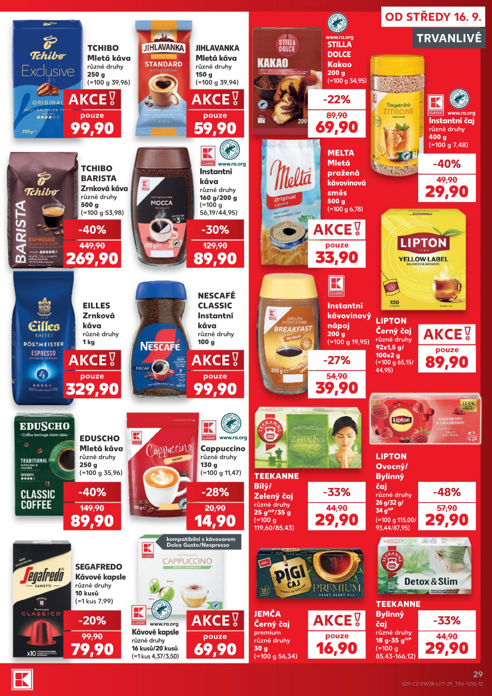 Leták Kaufland leták Praha 4 - Michle - strana 29