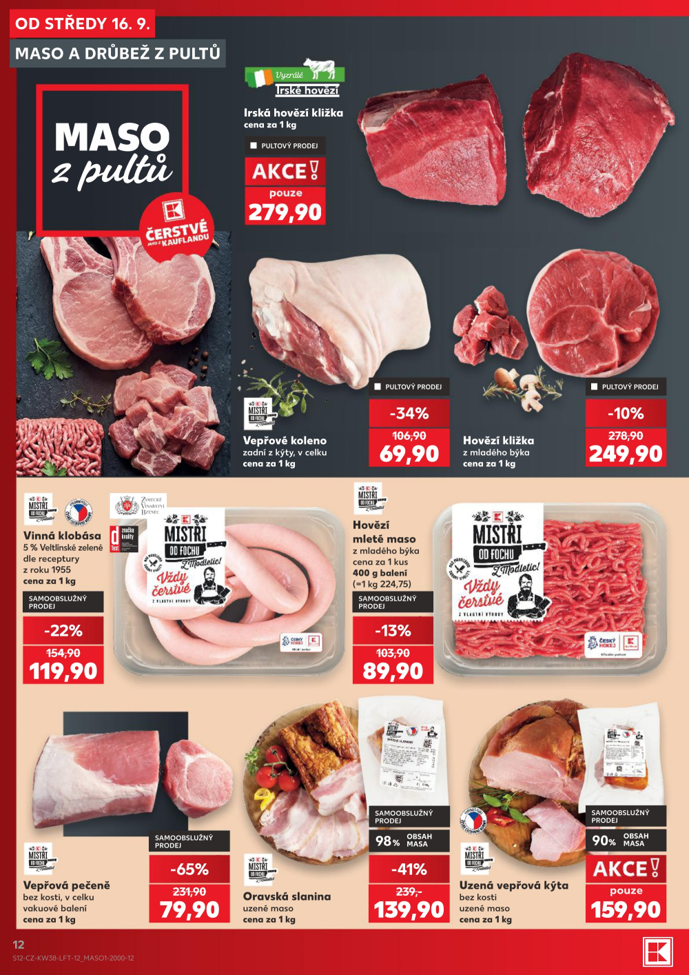 Leták Kaufland leták Dačice - strana 12