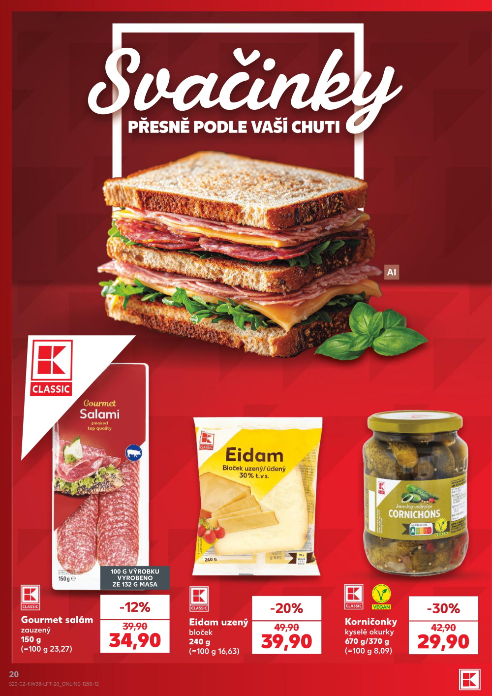 Leták Kaufland leták Praha 8 - Libeň - strana 20