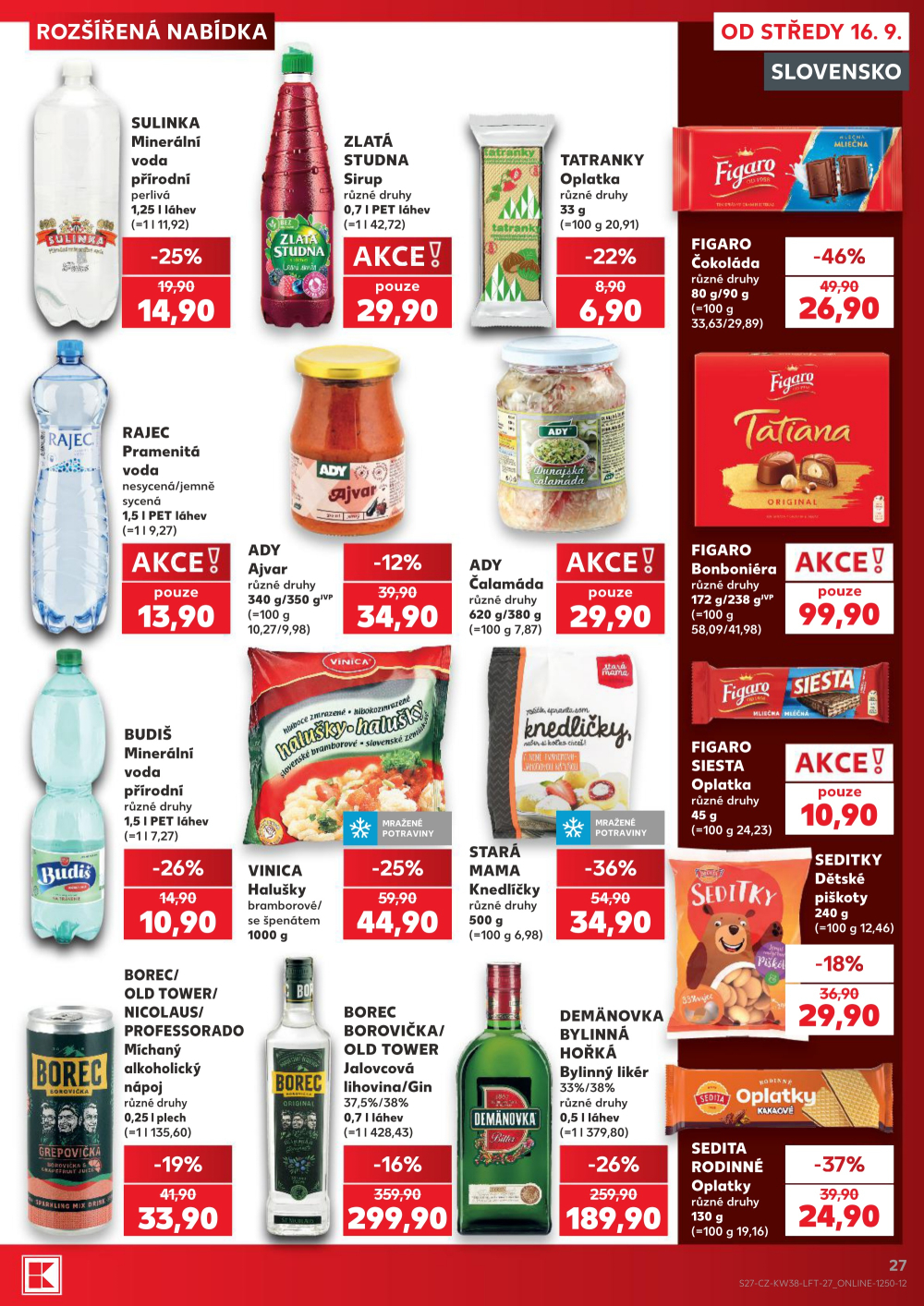 Leták Kaufland leták Praha 8 - Libeň - strana 27