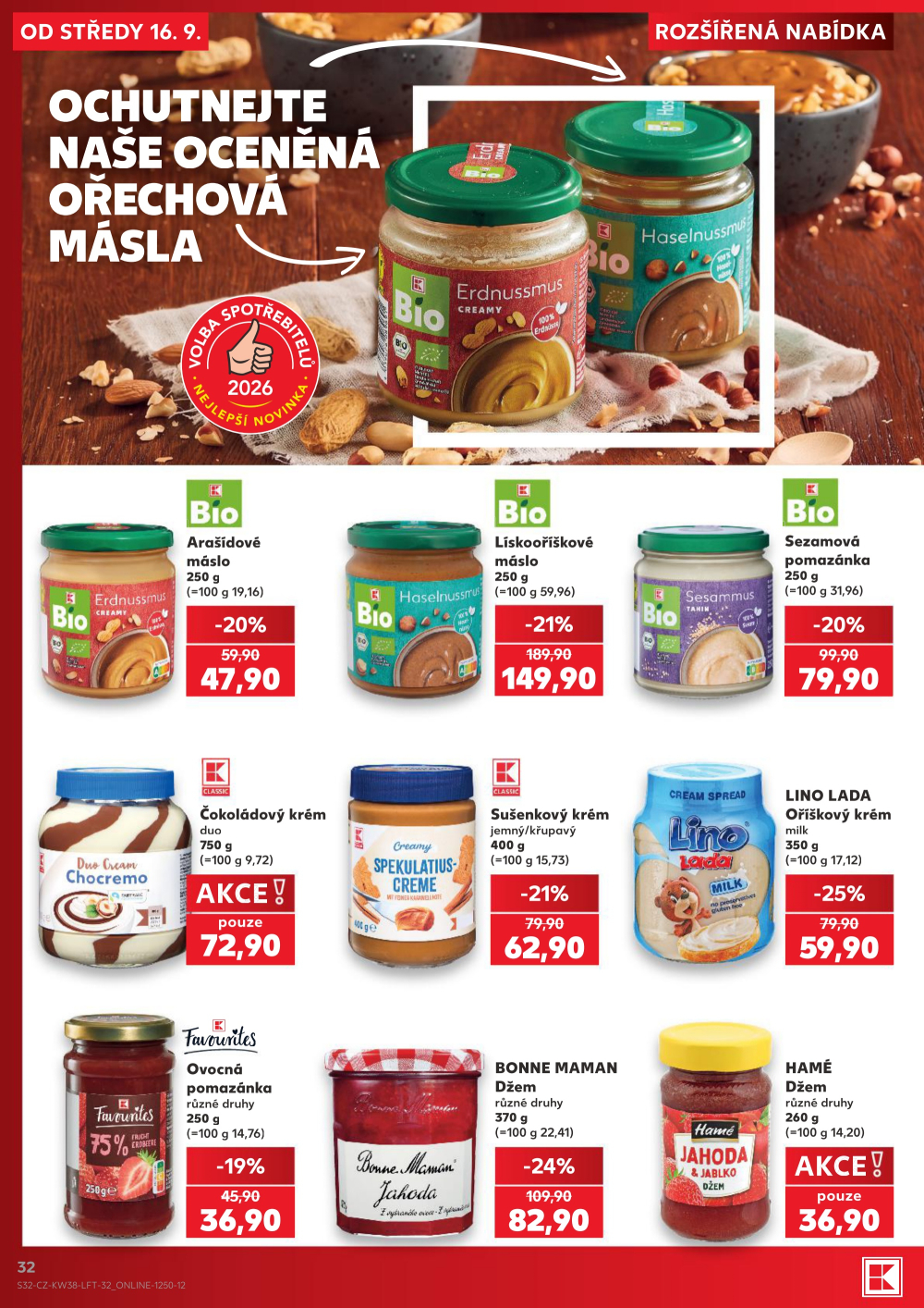 Leták Kaufland leták Praha 8 - Libeň - strana 32