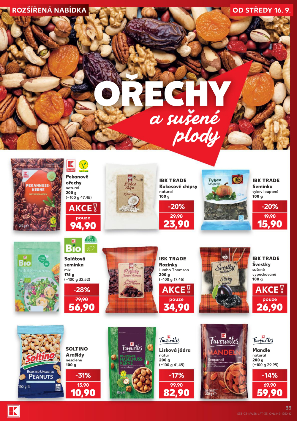 Leták Kaufland leták Praha 8 - Libeň - strana 33
