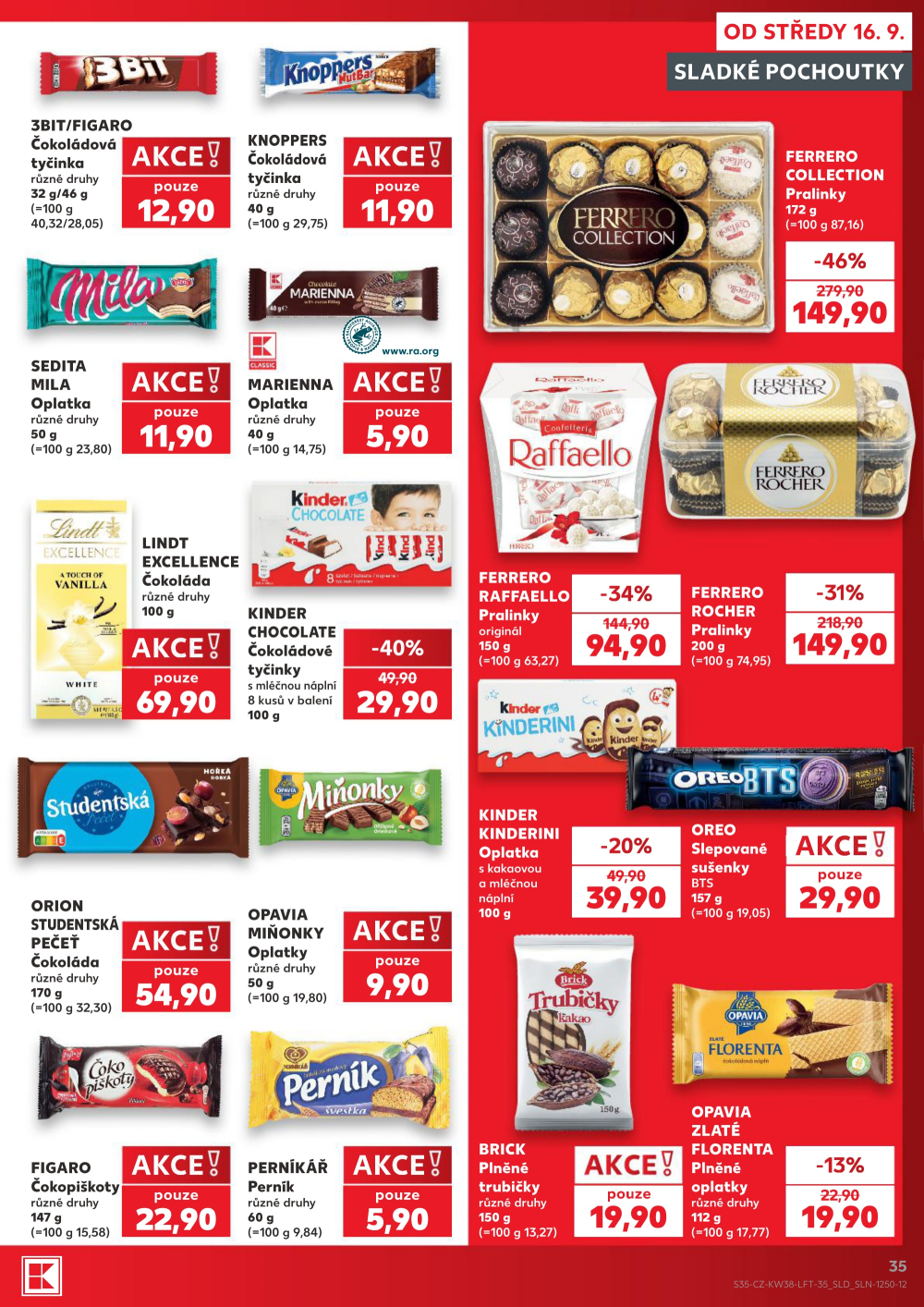 Leták Kaufland leták Praha 8 - Libeň - strana 35