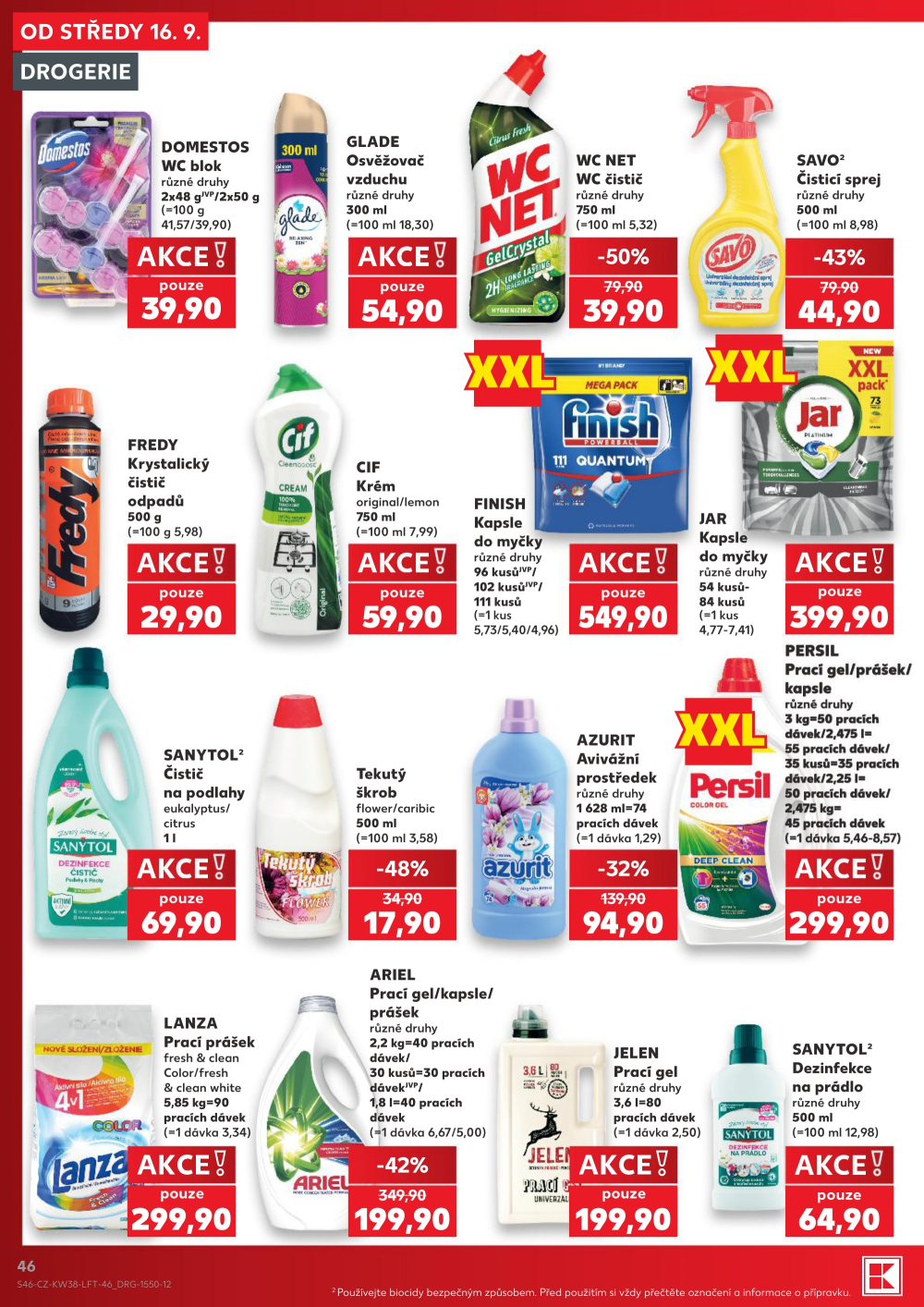 Leták Kaufland leták Praha 8 - Libeň - strana 46