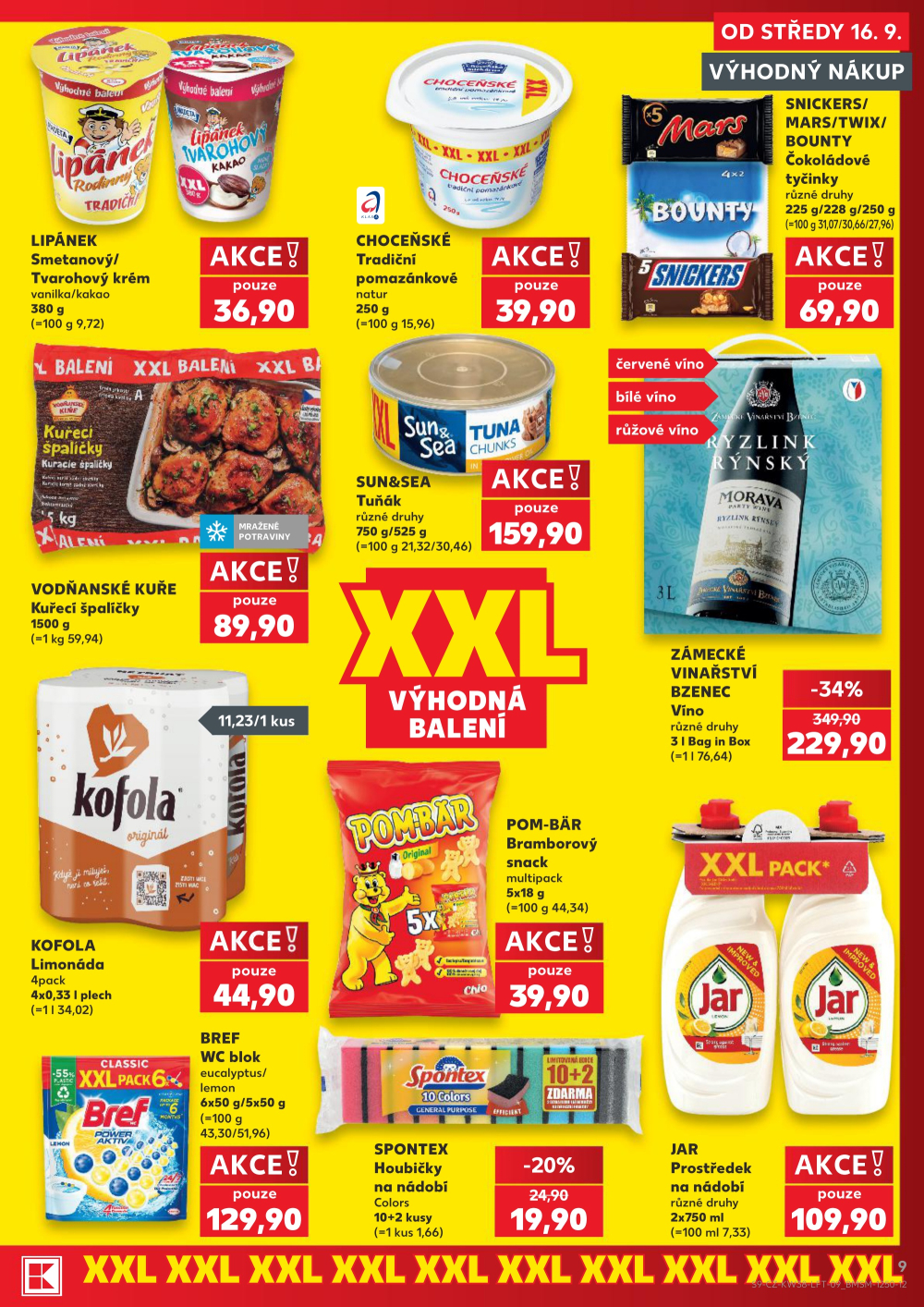 Leták Kaufland leták Praha 8 - Libeň - strana 9