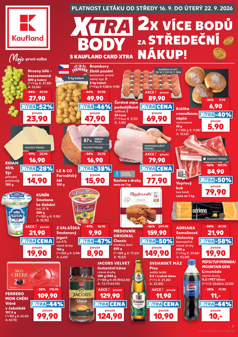 Leták Kaufland leták Hořovice - strana 1
