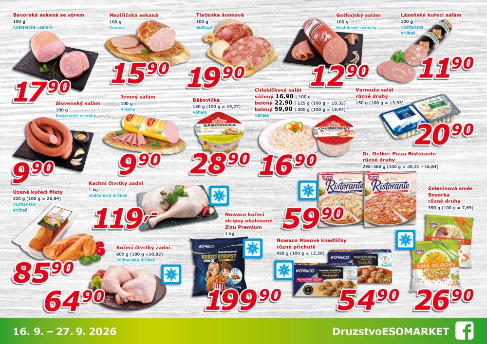 Leták ESO MARKET leták - strana 2