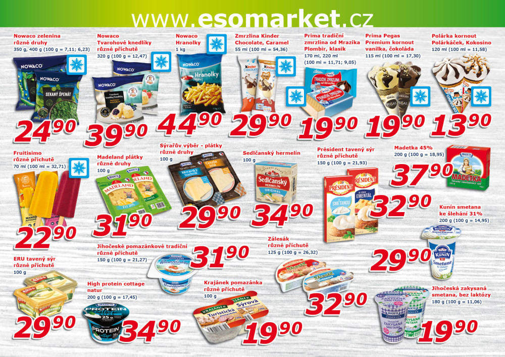 Leták ESO MARKET leták - strana 3
