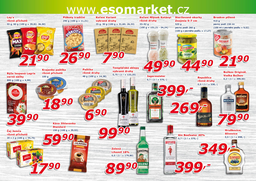 Leták ESO MARKET leták - strana 5