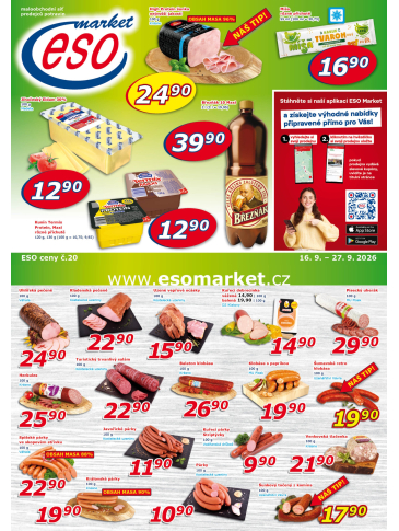 ESO MARKET leták