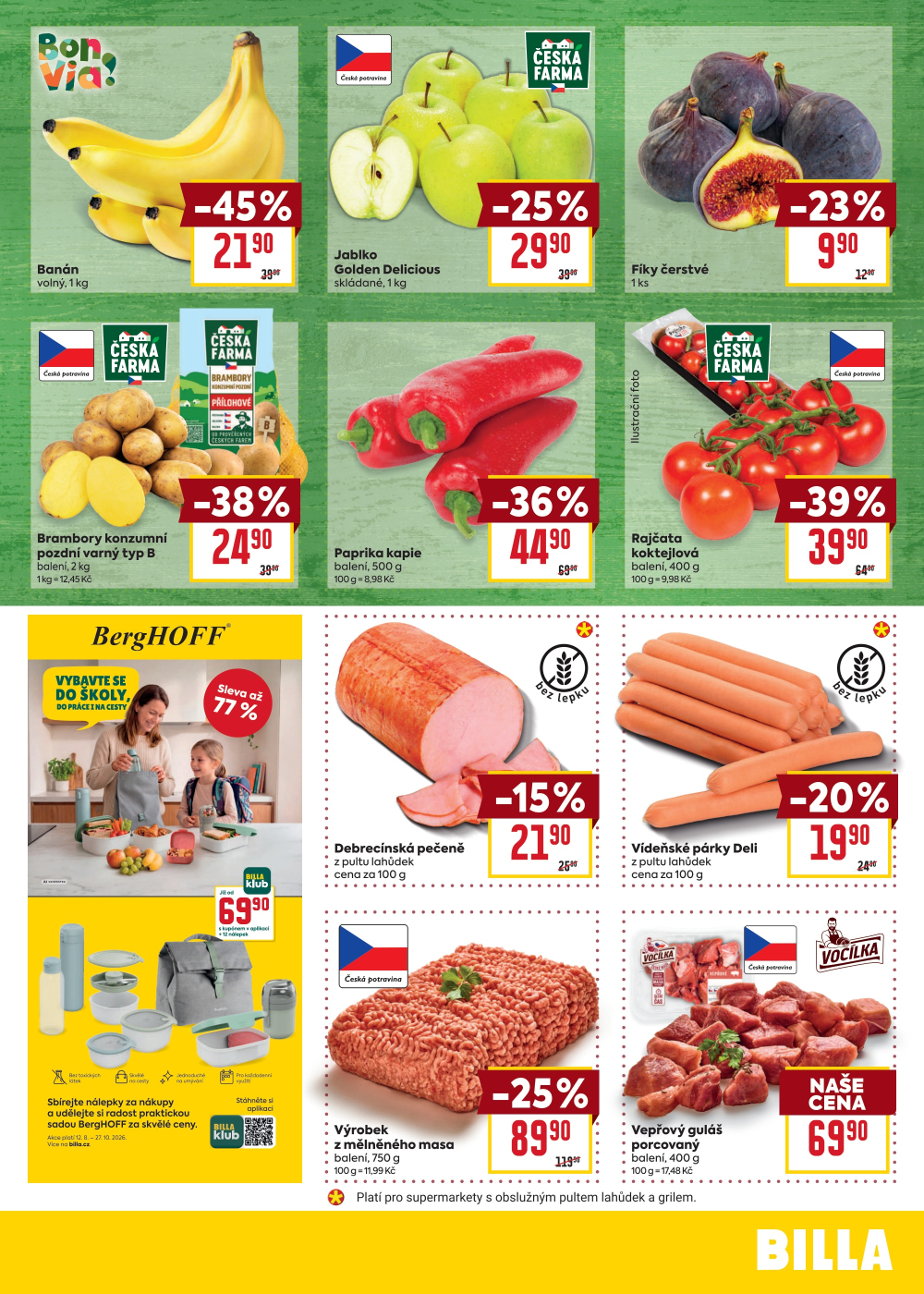 Leták BILLA malý leták - strana 3