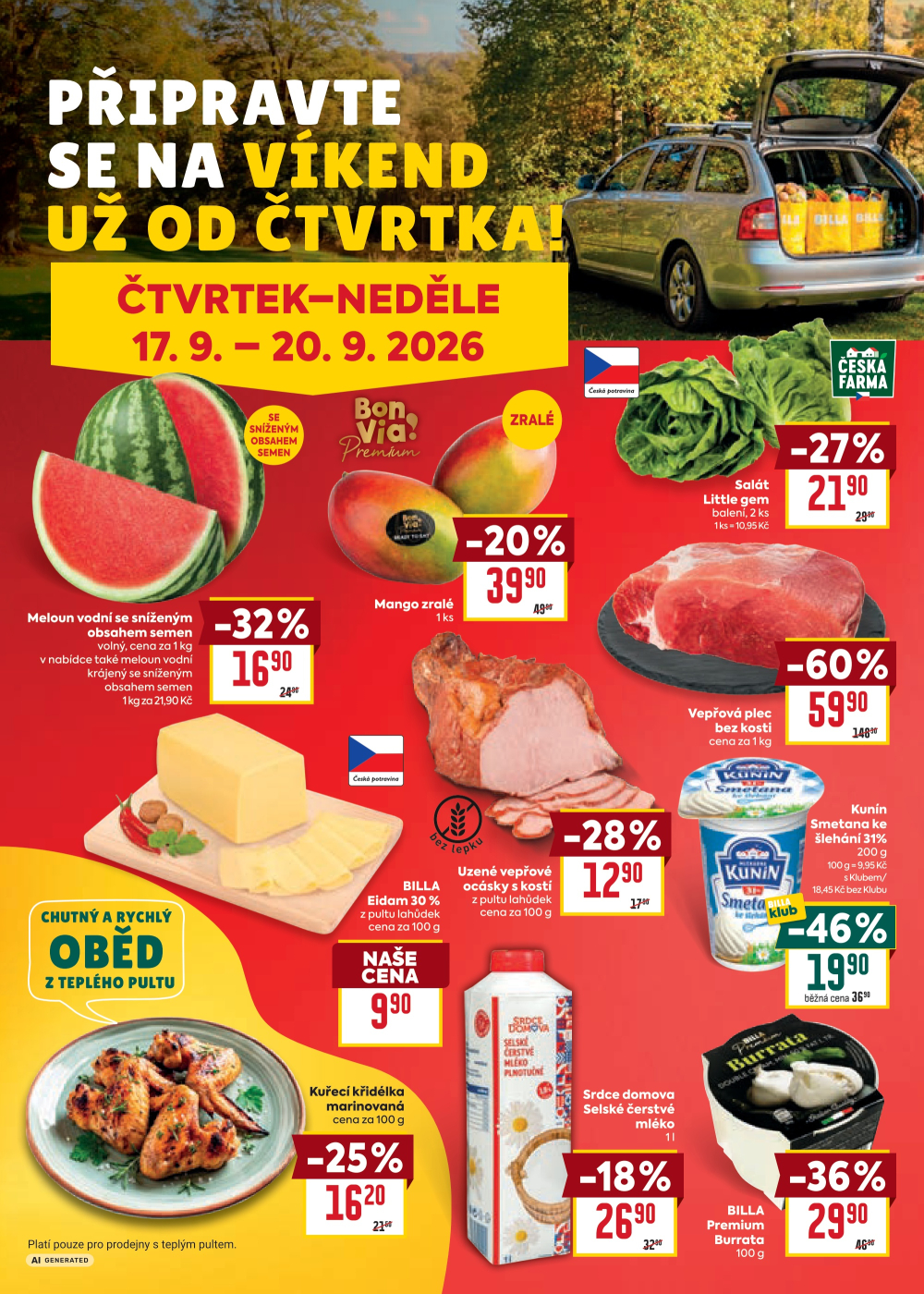 Leták BILLA velký leták - strana 32