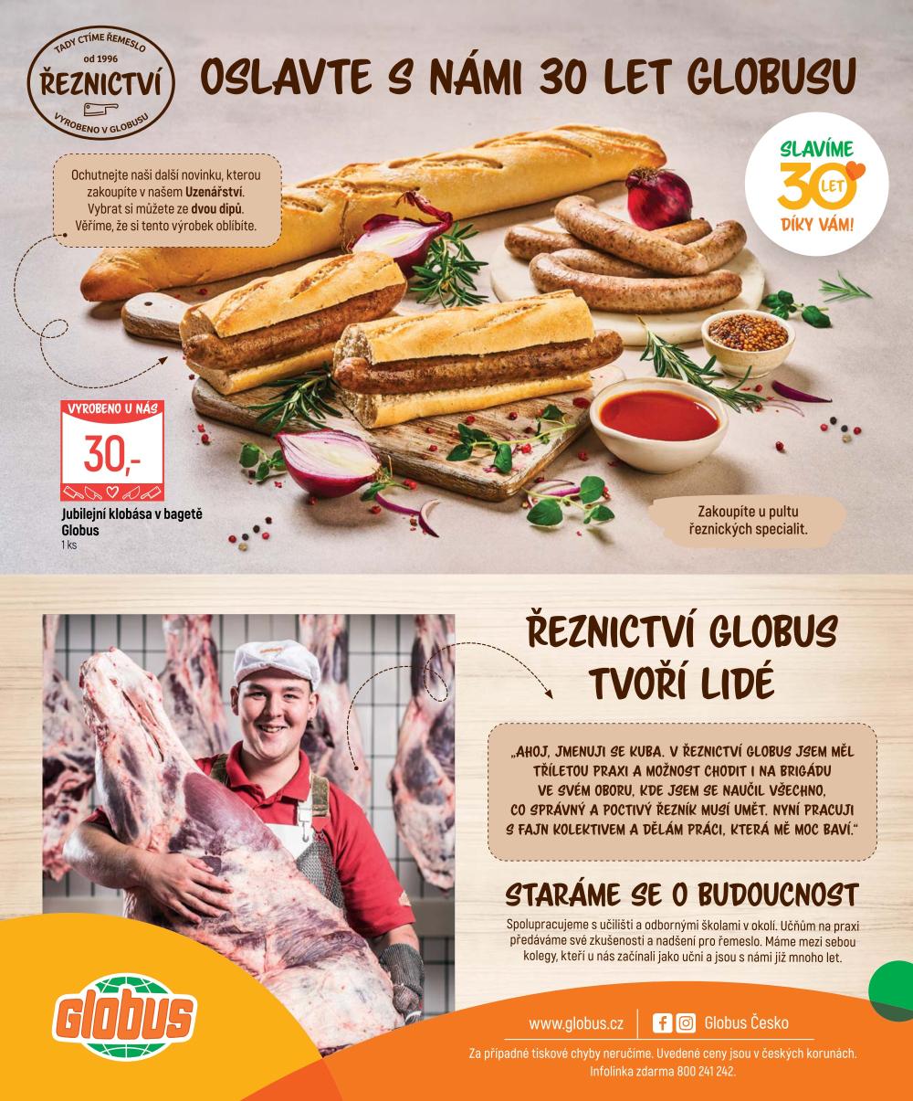 Leták Globus leták - Řeznictví - strana 8