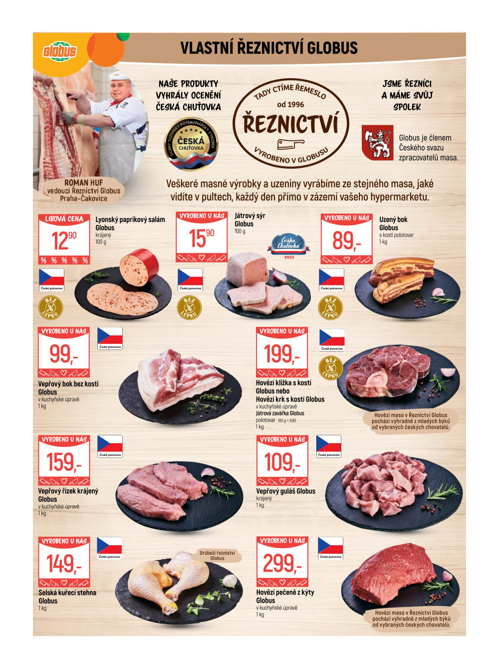 Leták Globus leták Praha - Čakovice - strana 10