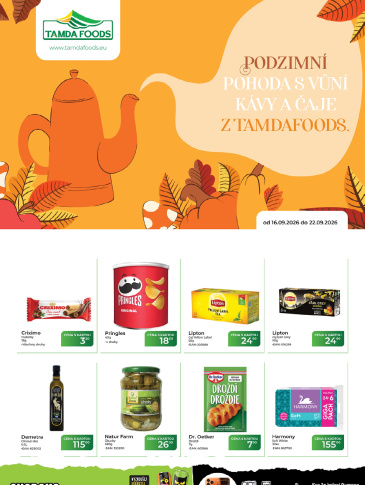 TAMDA FOODS leták