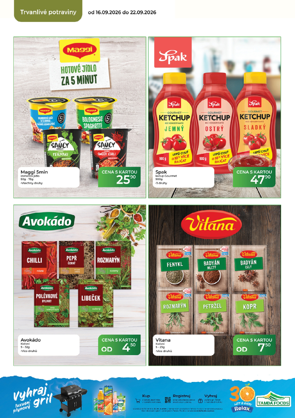 Leták TAMDA FOODS leták - strana 40