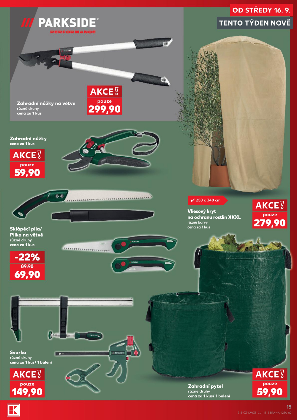 Leták Kaufland leták - Spotřební zboží - strana 15