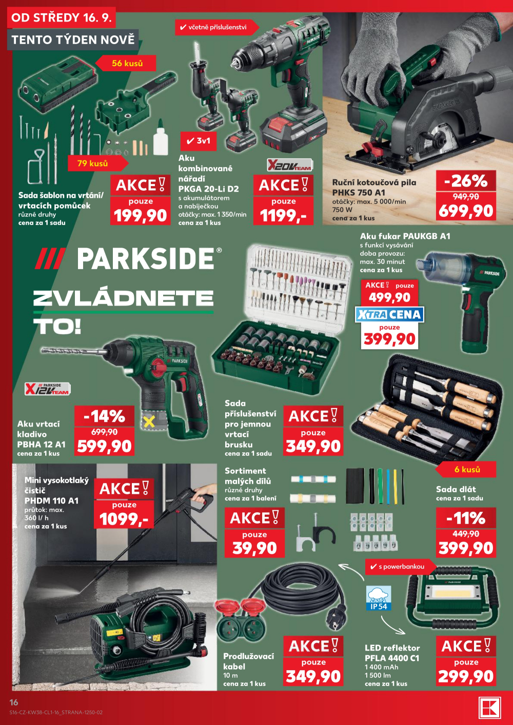 Leták Kaufland leták - Spotřební zboží - strana 16