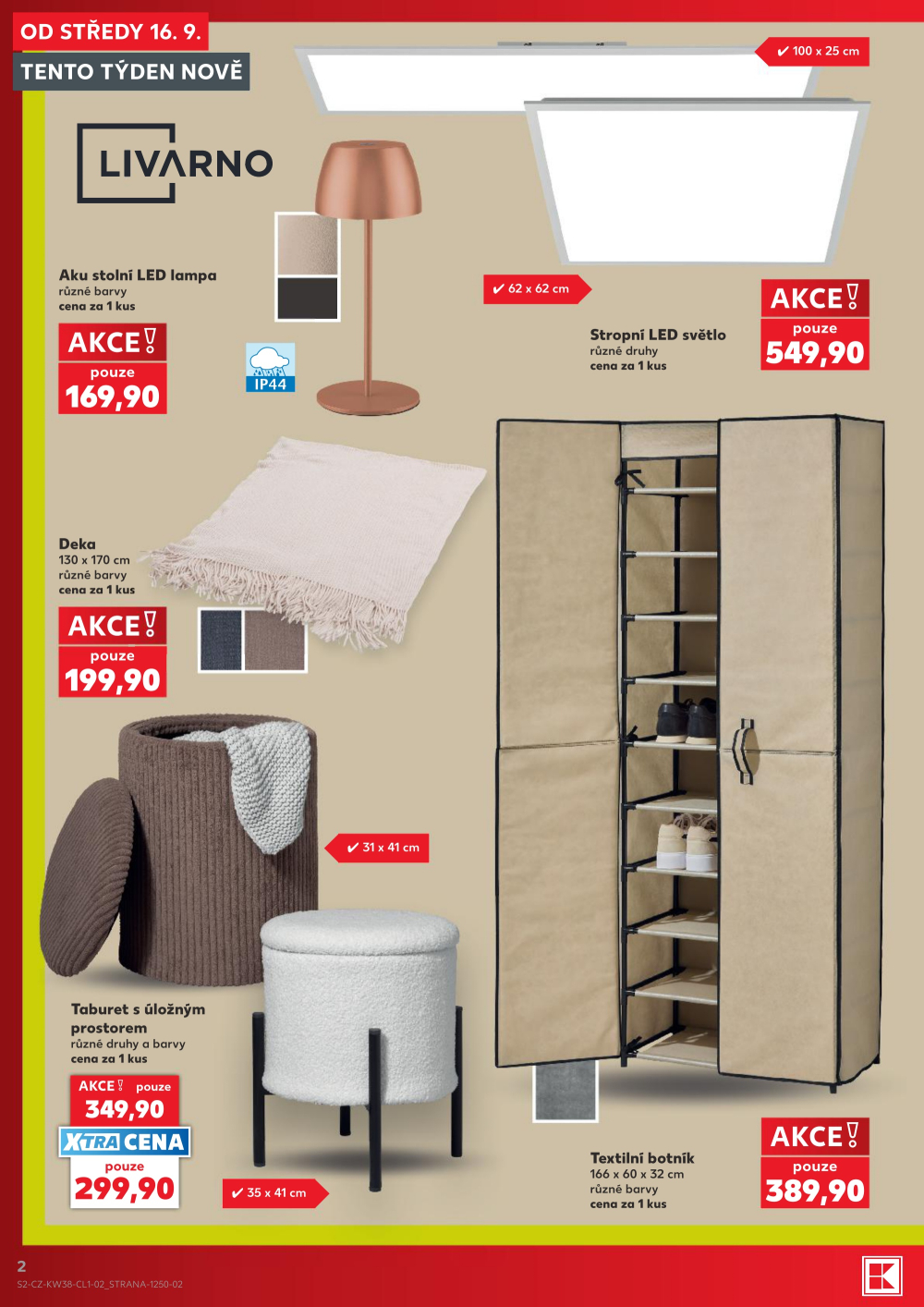 Leták Kaufland leták - Spotřební zboží - strana 2