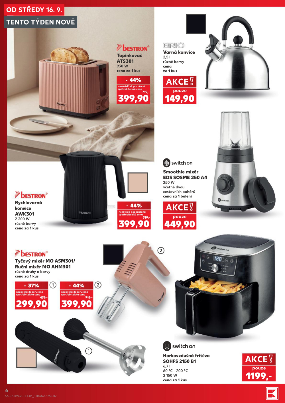 Leták Kaufland leták - Spotřební zboží - strana 6