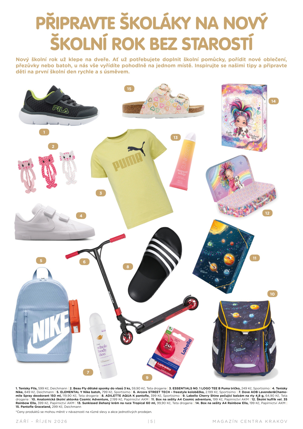 Leták Centrum Krakov magazín - strana 5