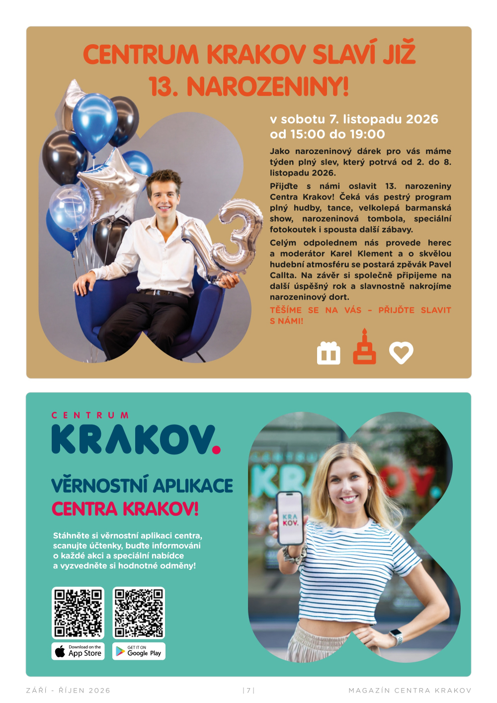 Leták Centrum Krakov magazín - strana 7