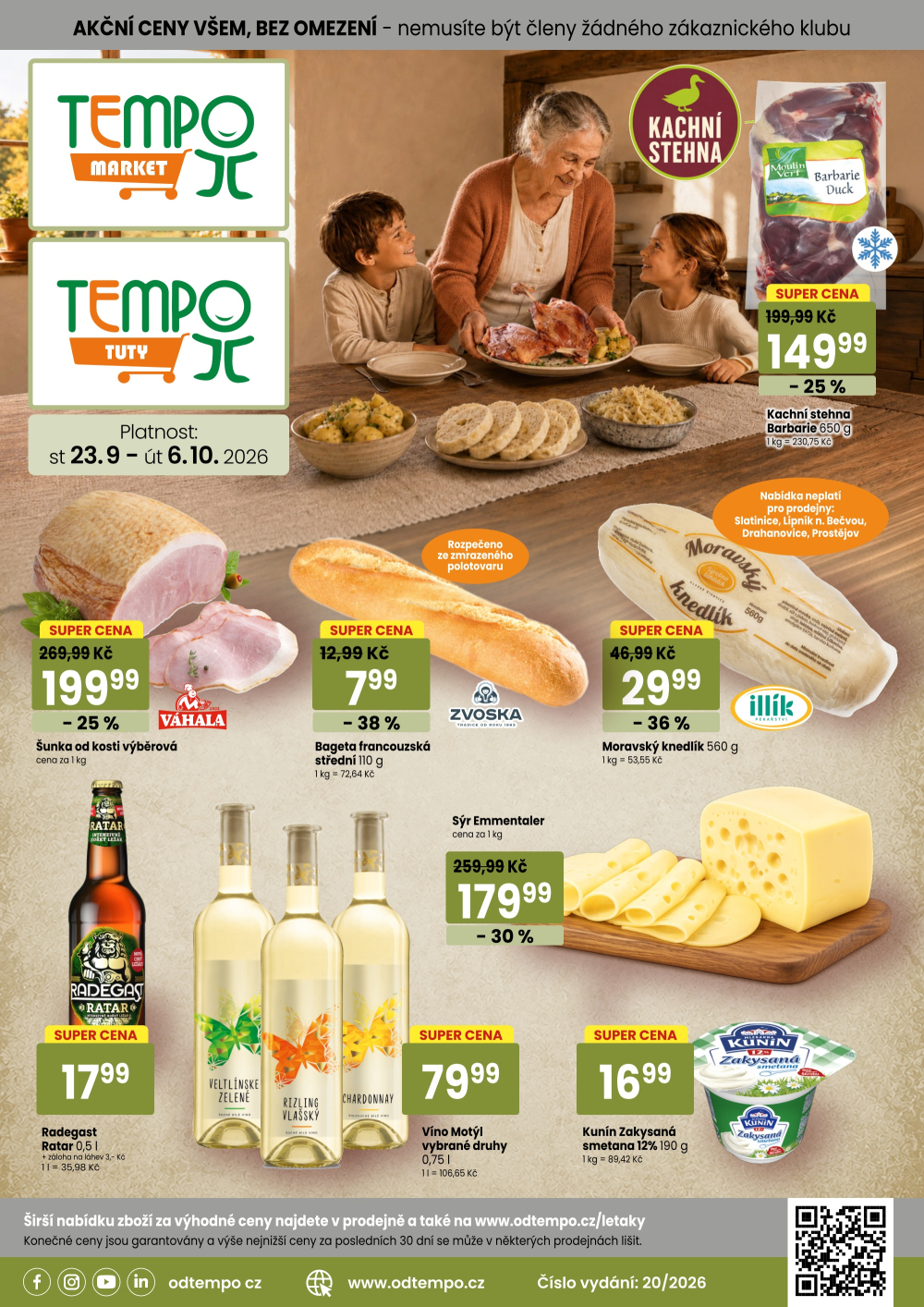 Leták TEMPO leták - strana 1