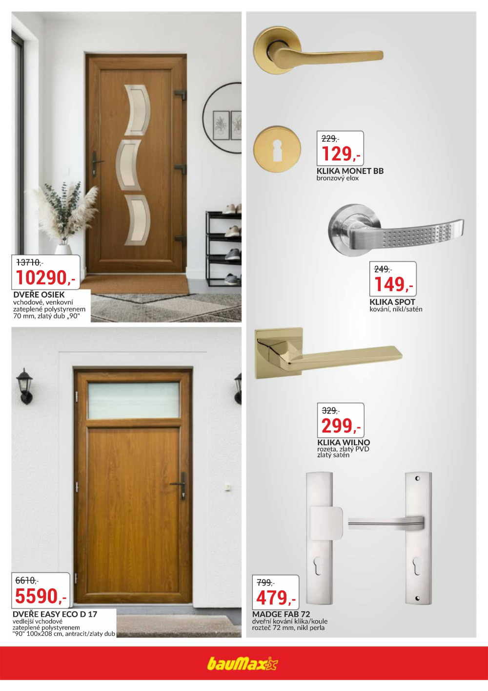 Leták bauMax leták - Dveře a podlahy pro každý interiér - strana 8