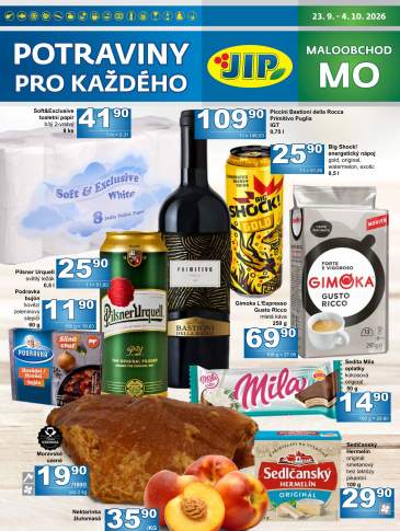 JIP leták maloobchod