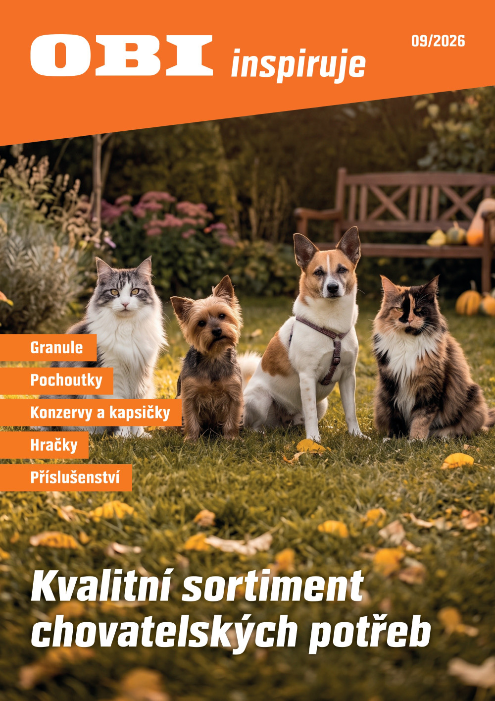 Leták OBI leták - Chovatelské potřeby - strana 1