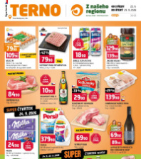 Akční leták Terno  - České Budějovice, Zlín