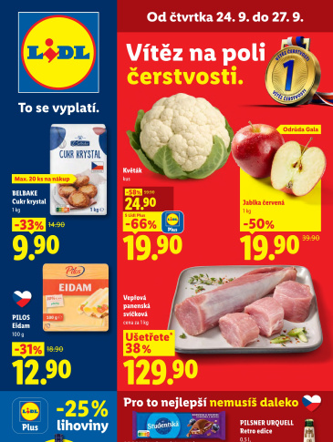 Lidl leták od čtvrtka