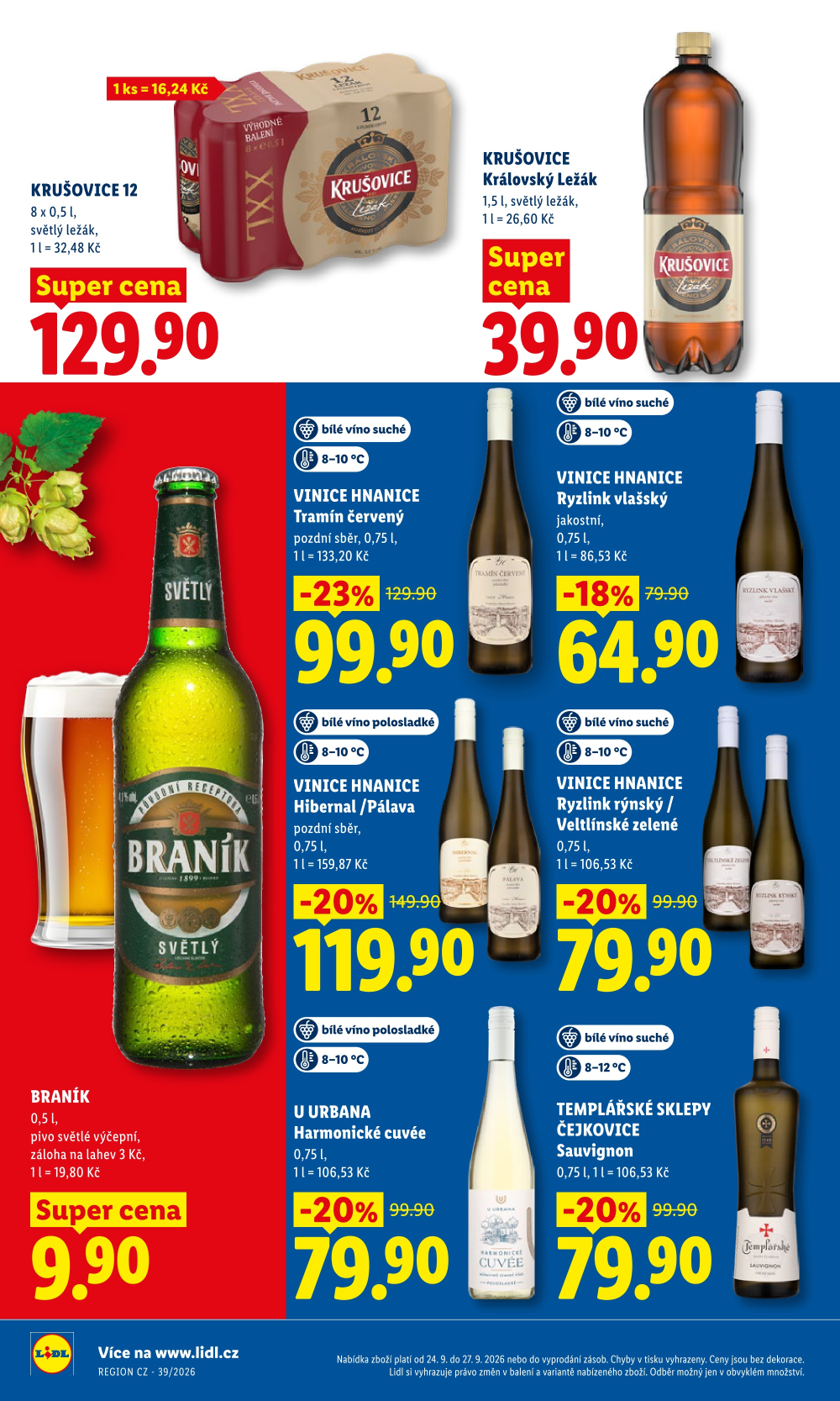 Leták Lidl leták od čtvrtka - strana 24