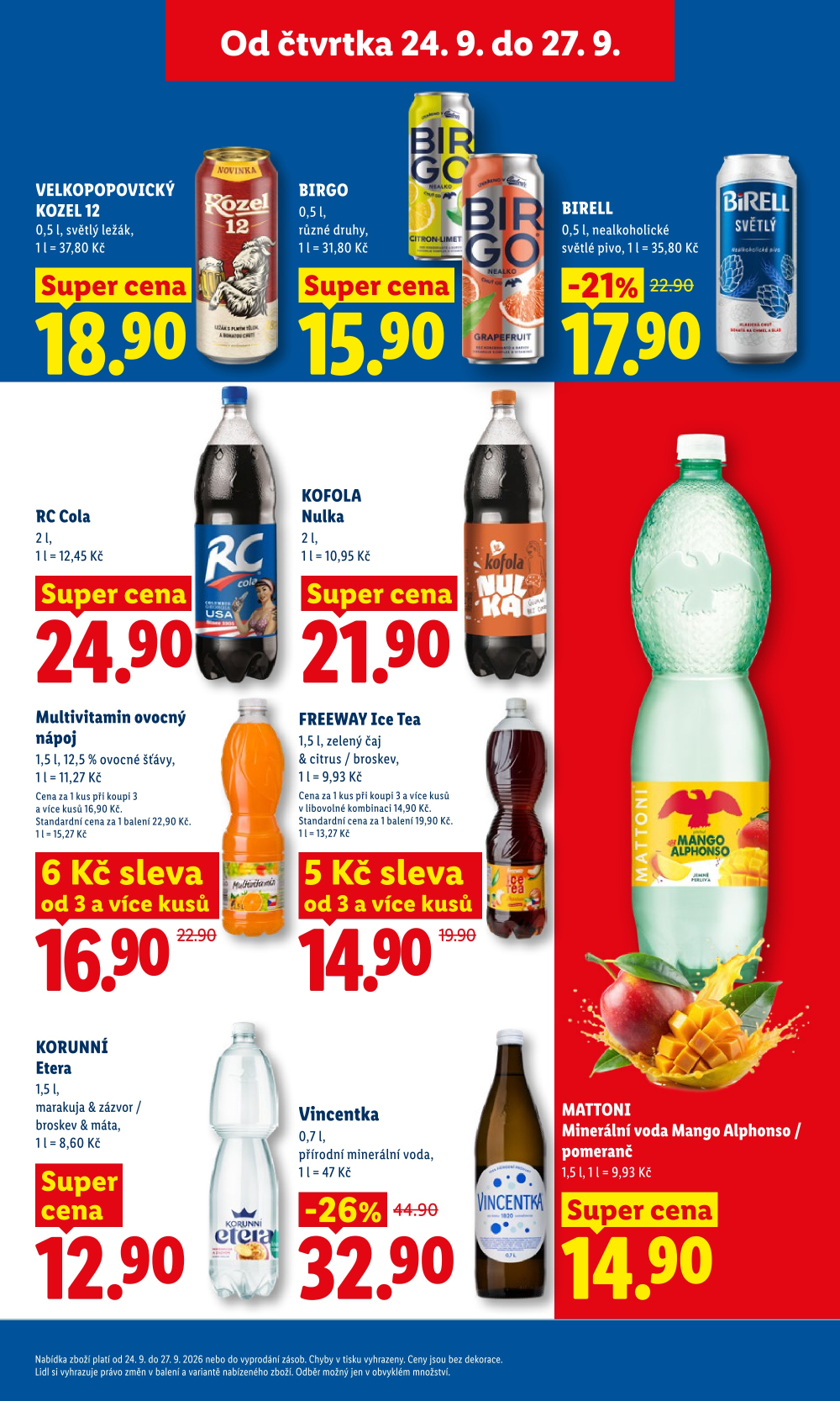 Leták Lidl leták od čtvrtka - strana 25