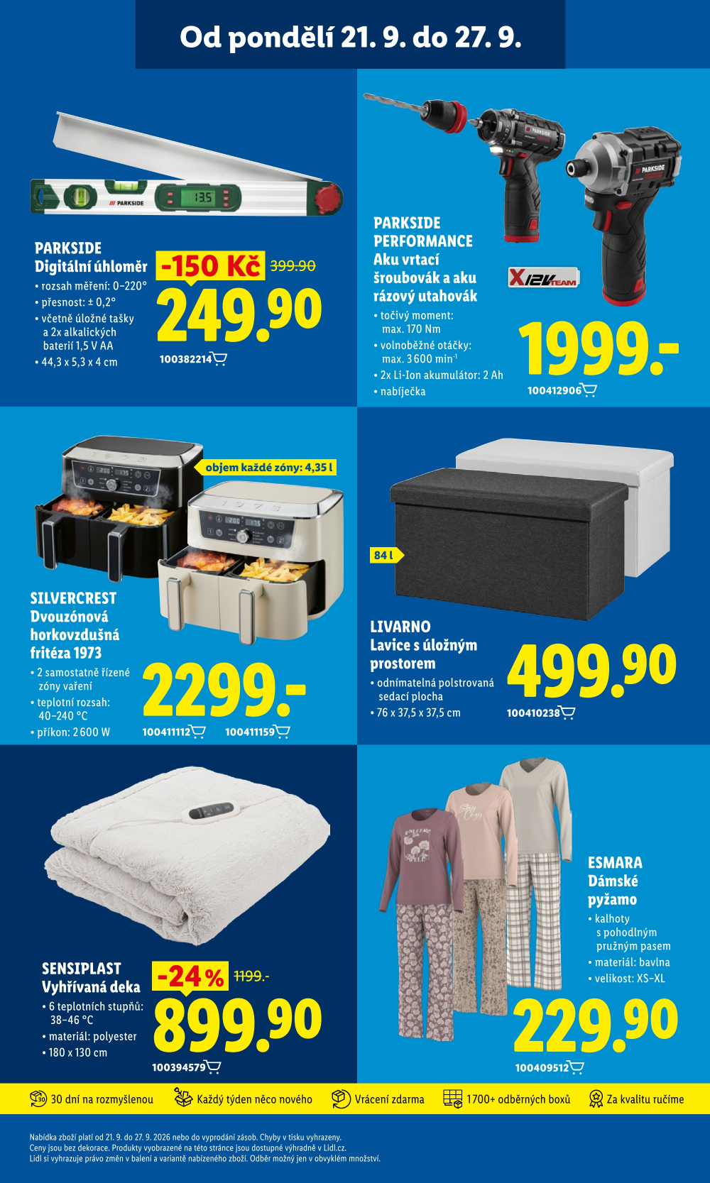 Leták Lidl leták od čtvrtka - strana 45