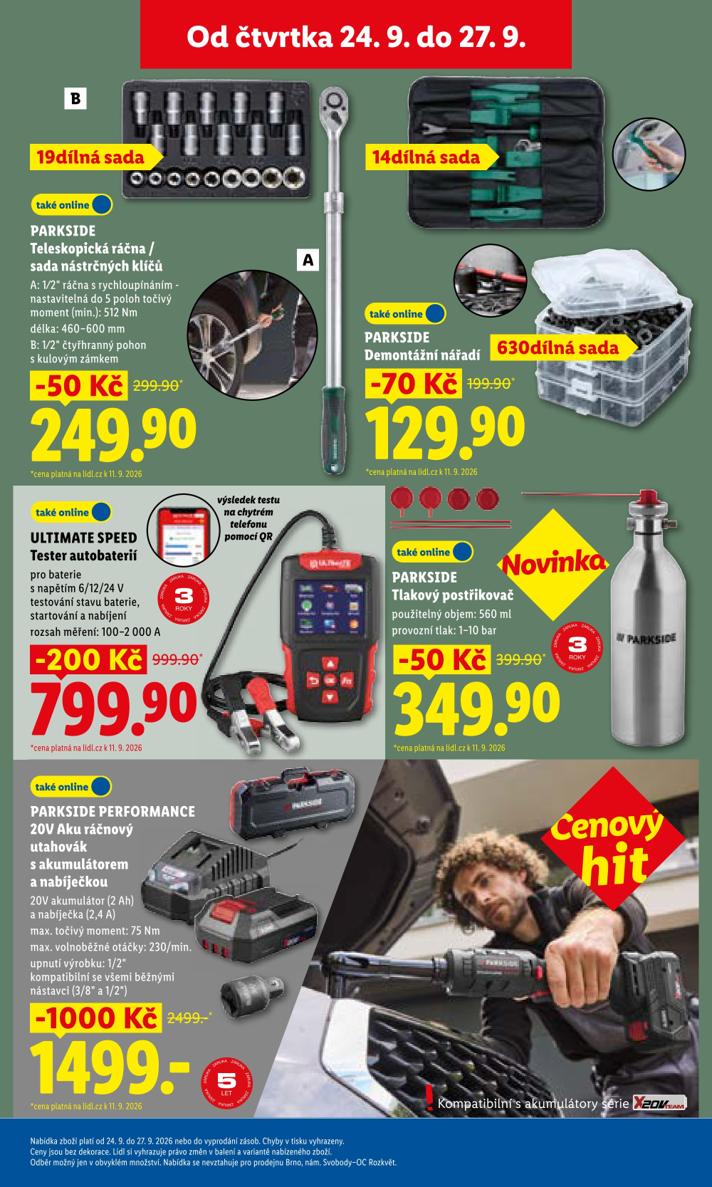 Leták Lidl leták - Nabídka spotřebního zboží - strana 11