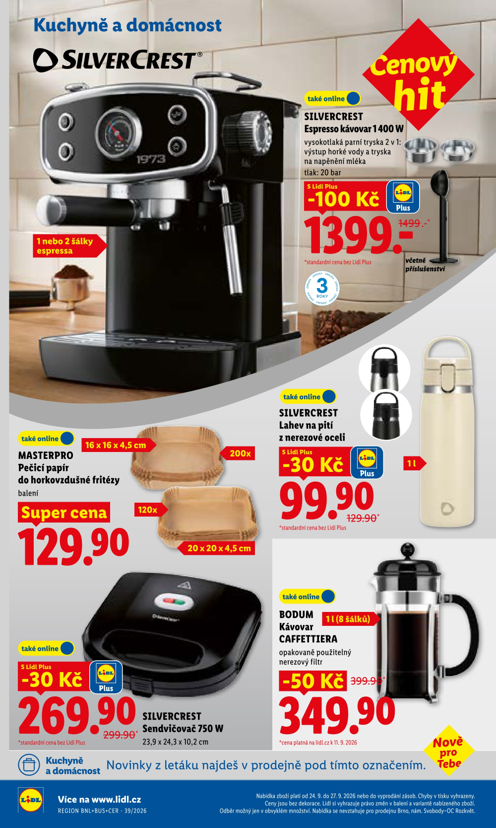 Leták Lidl leták - Nabídka spotřebního zboží - strana 16