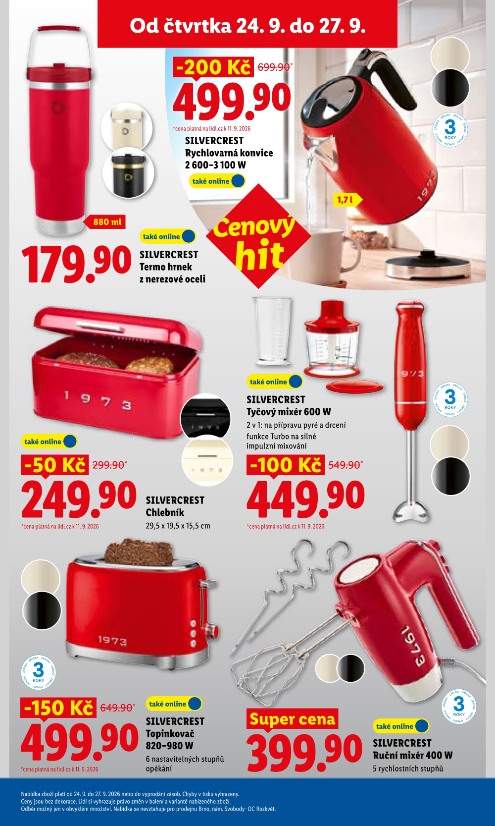 Leták Lidl leták - Nabídka spotřebního zboží - strana 17