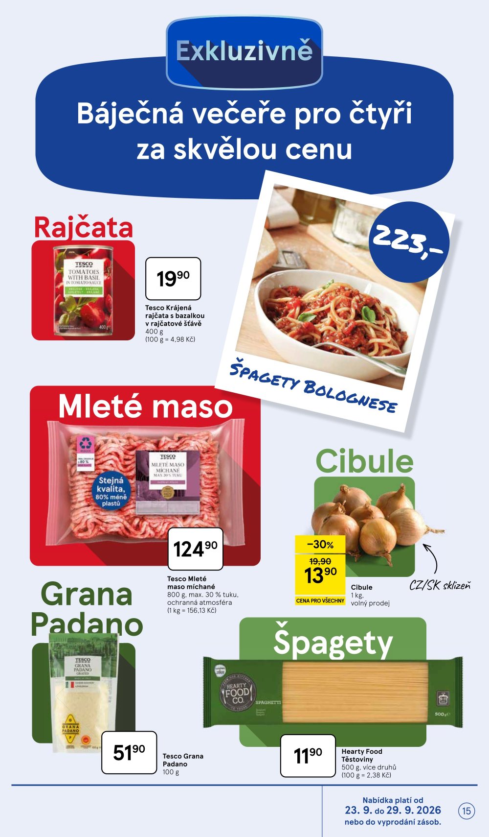 Leták Tesco hypermarket leták - strana 15