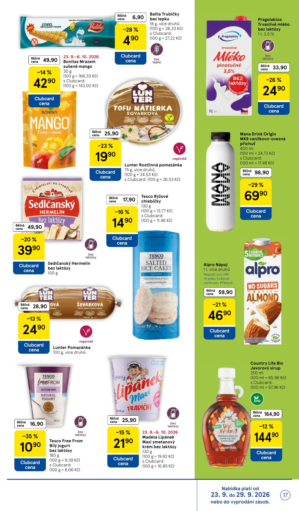 Leták Tesco hypermarket leták - strana 17