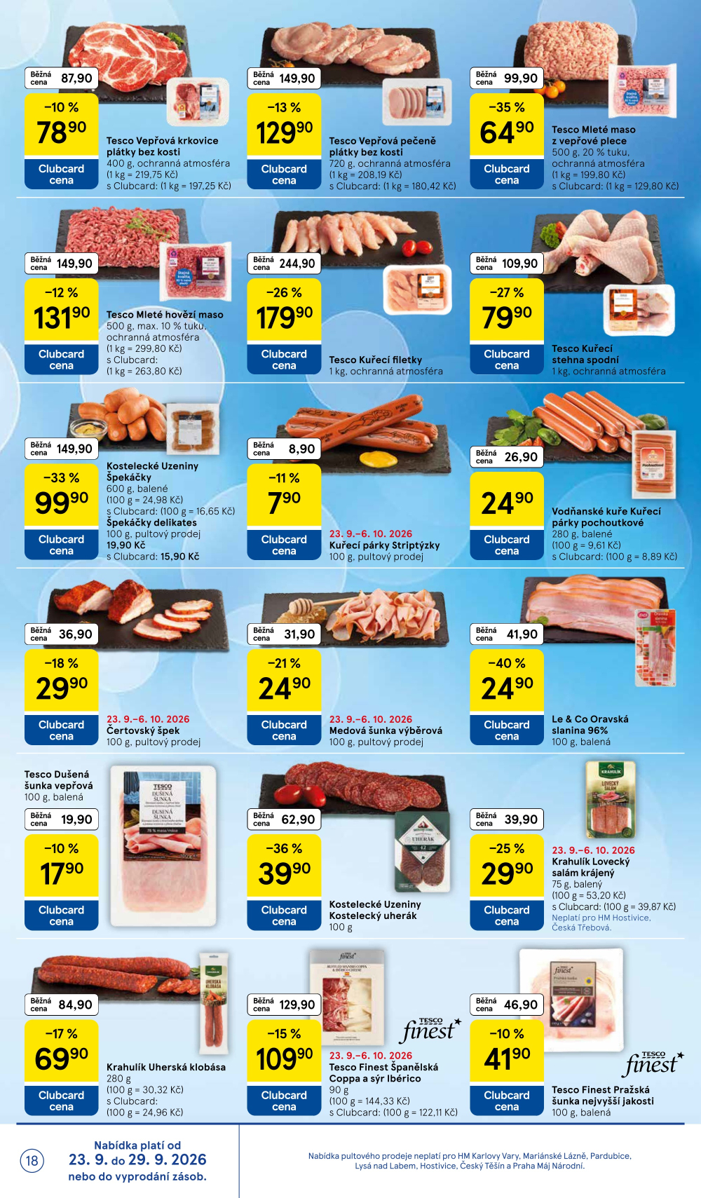 Leták Tesco hypermarket leták - strana 18