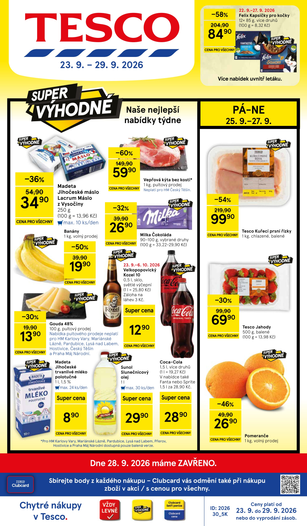 Leták Tesco hypermarket leták - strana 1