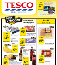 Akční leták Tesco hypermarket 