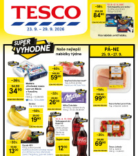 Akční leták Tesco hypermarket 
