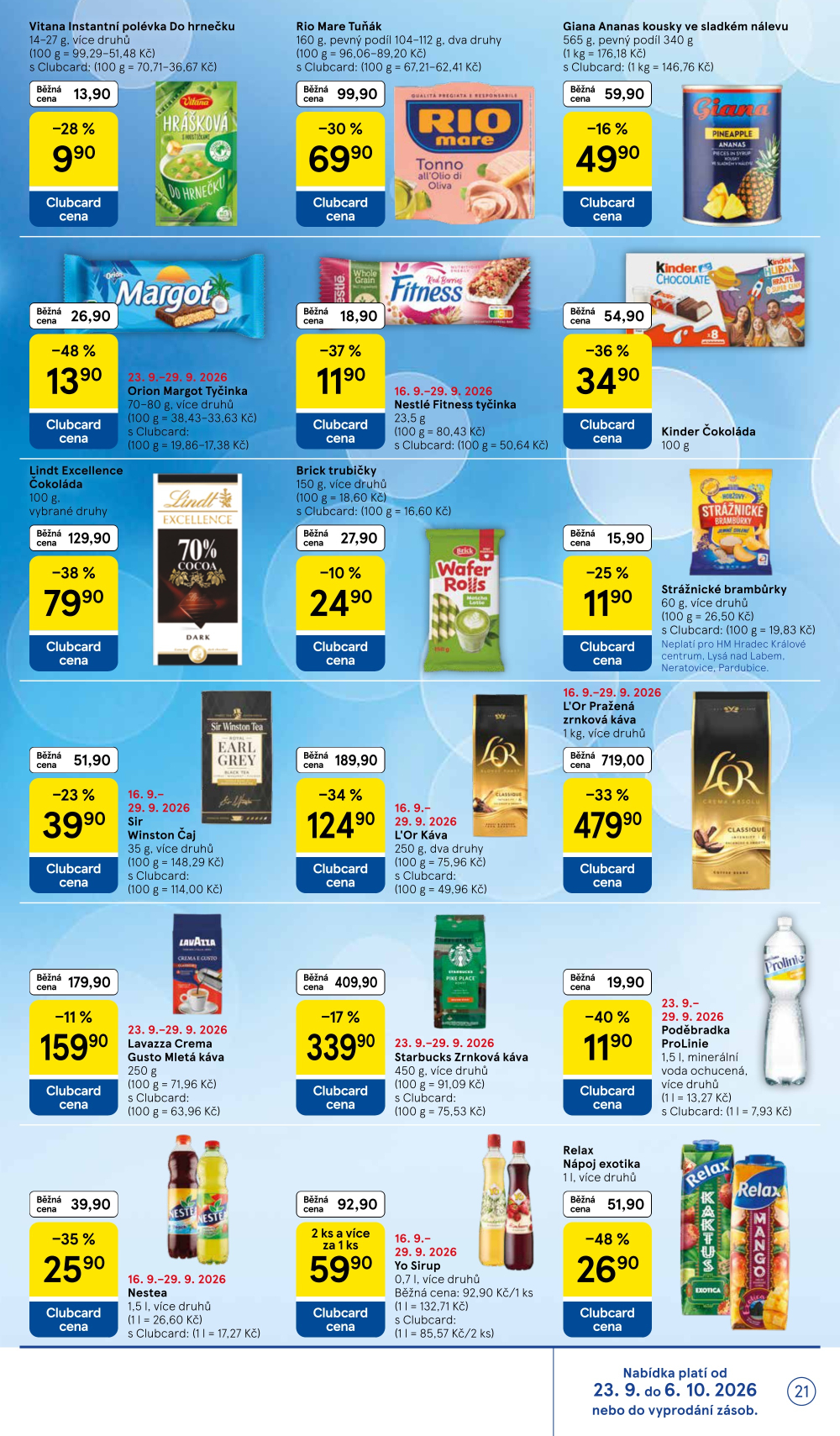 Leták Tesco hypermarket leták - strana 21