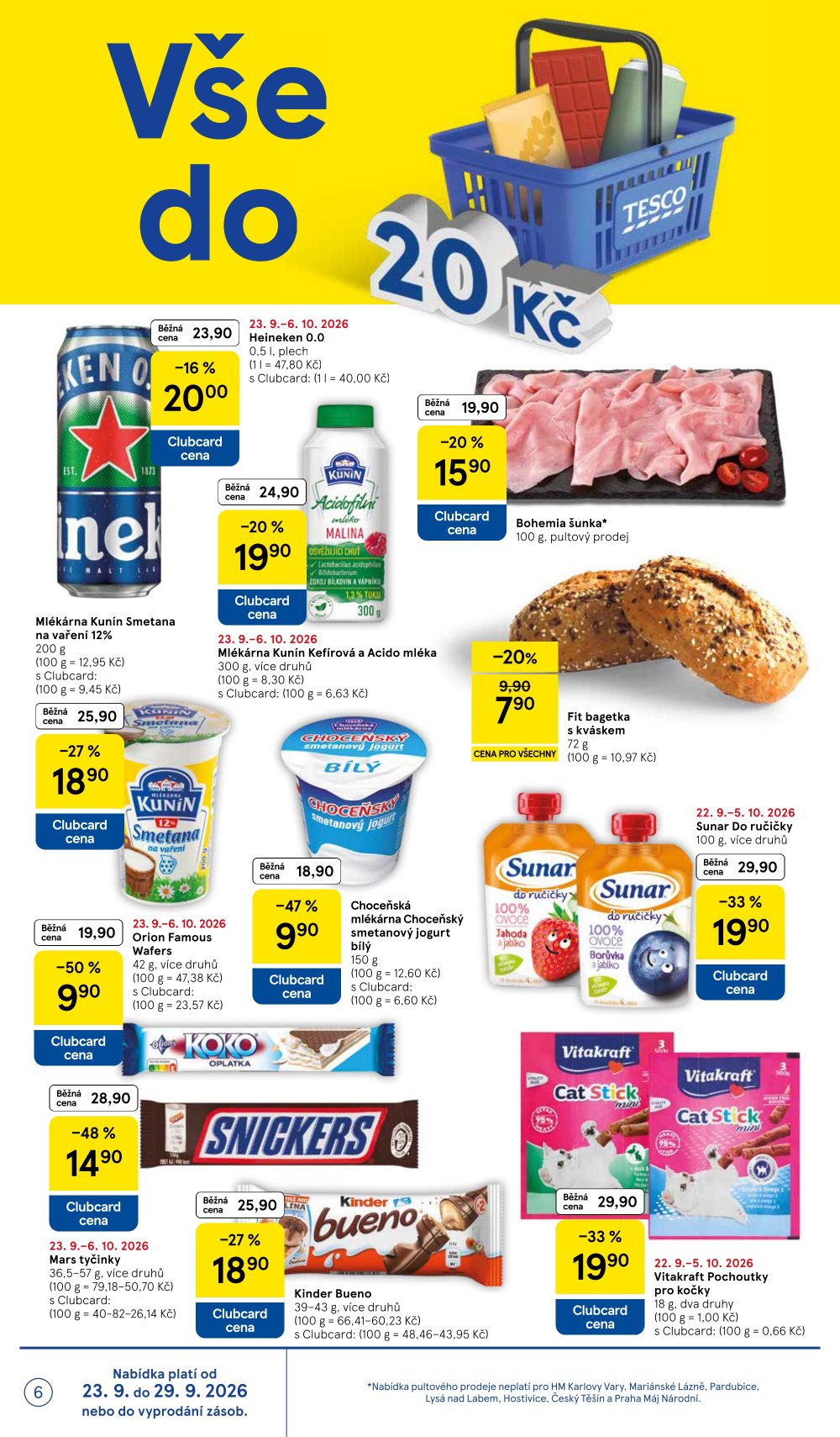 Leták Tesco hypermarket leták - strana 6