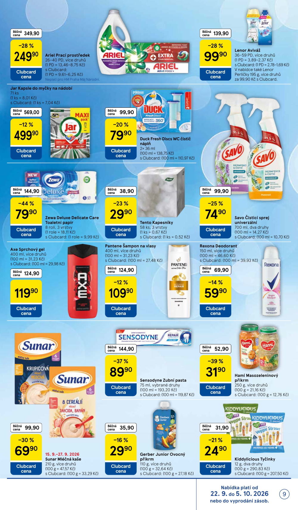 Leták Tesco hypermarket leták - strana 9
