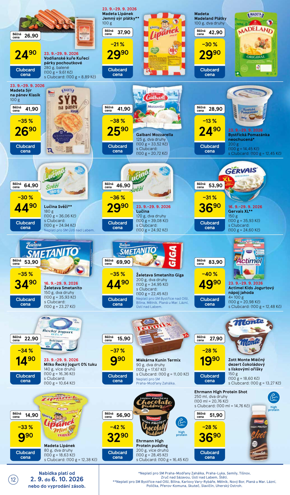 Leták Tesco supermarket leták - strana 12