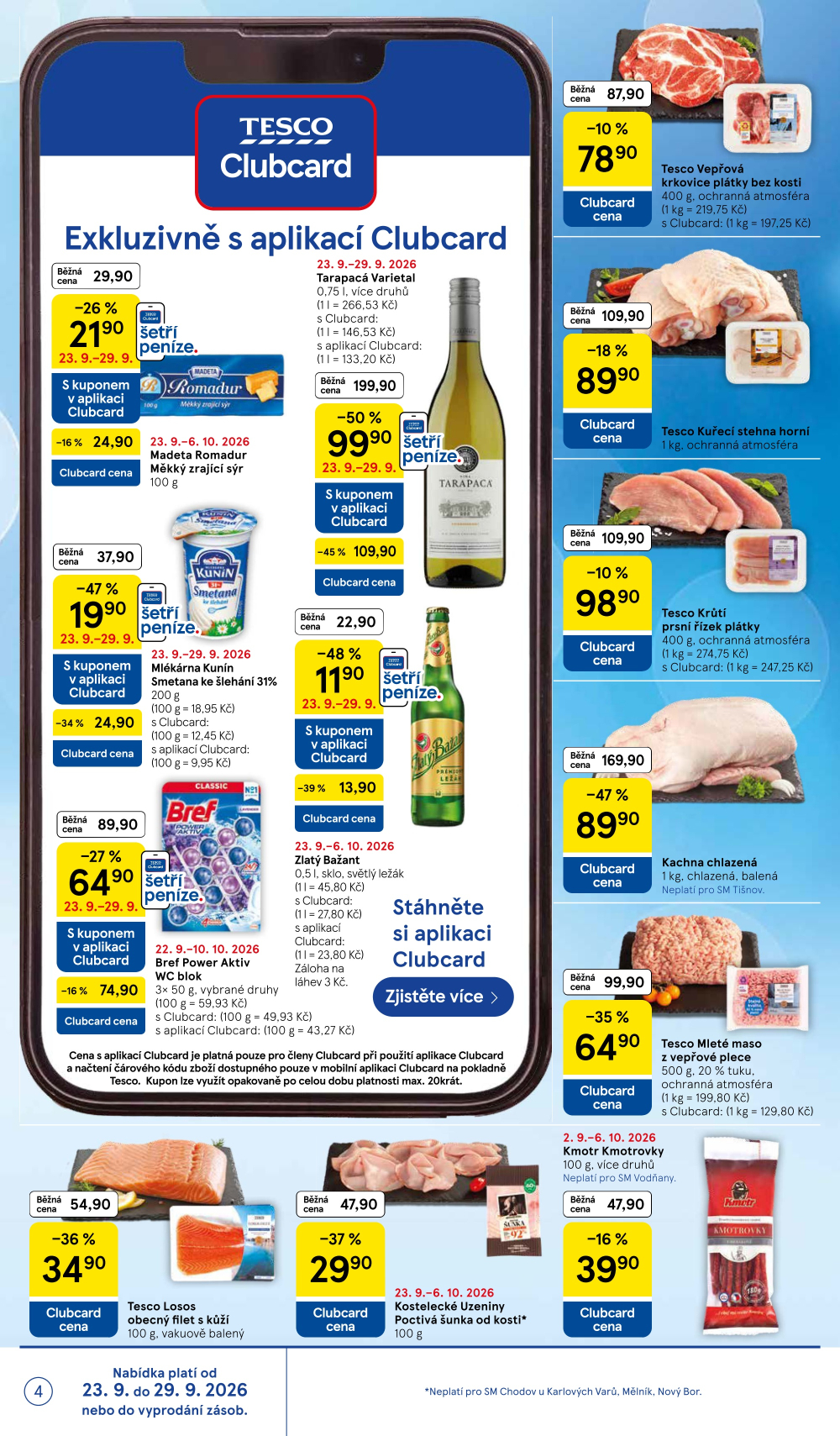 Leták Tesco supermarket leták - strana 4